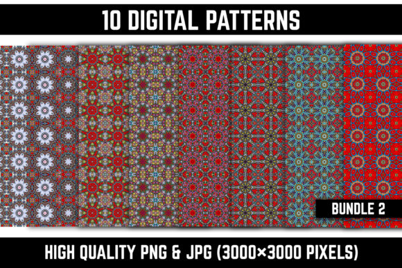 10 Digital Patterns Bundle No 2: Why Quality Matters More Than Quantity in Your Design Projects