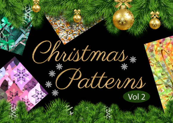 Christmas Patterns Vol 2: A Practical Guide to Holiday Design Assets