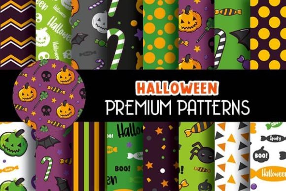 Creative Ways to Use Halloween Cute Digital Papers Patterns for Your Projects