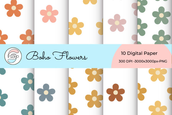 Flowers Background Patterns Set: Practical Advice for Getting the Most Out of Your Digital Paper Pack