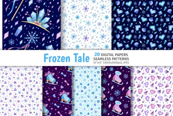 Frozen Patterns and Winter Digital Papers: A Complete Guide for Designers and Creators
