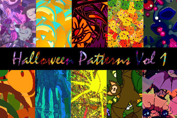 Halloween Patterns Vol 1: Spooky Designs for Creators