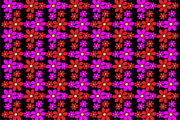 Seamless Floral Vector Patterns 002 for Designers