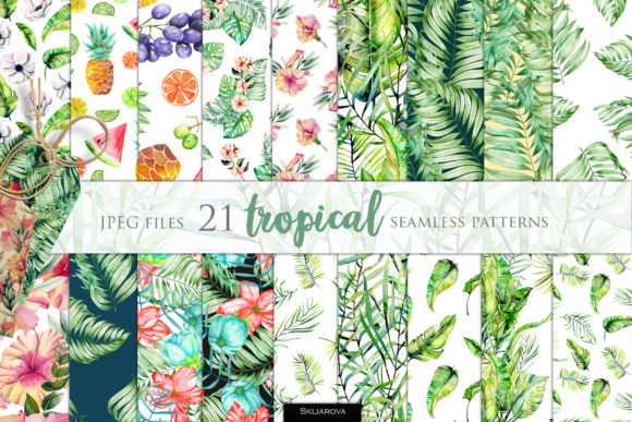 Unlock Creative Possibilities with a Premium Tropical Patterns Set