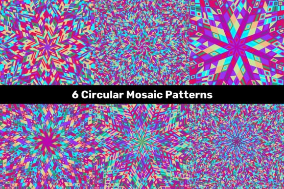 Why 6 Circular Multicolored Mosaic Patterns Belong in Every Creative Toolkit
